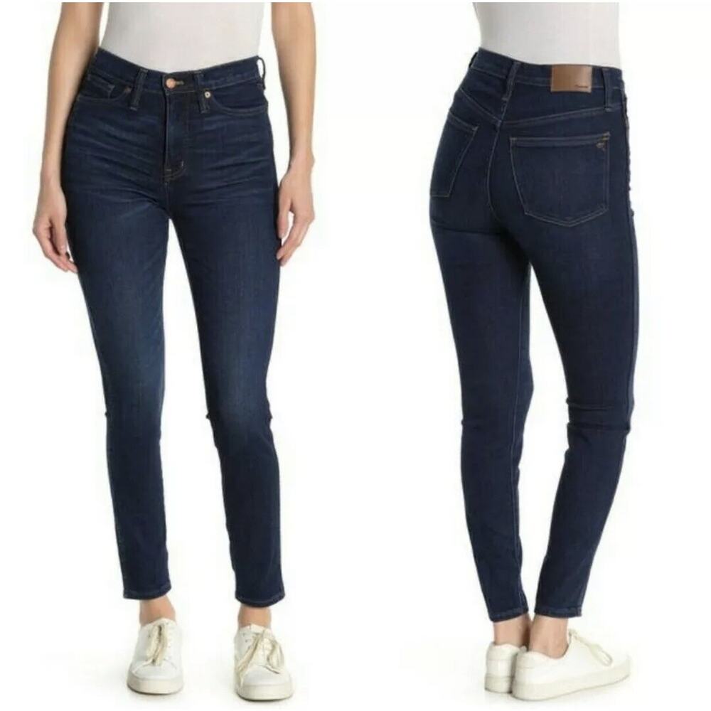MADEWELL 10" High Rise Skinny Jeans M2230 Size 27 NEW $128